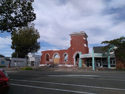 Demolition of Wesley Broadway Church - 3