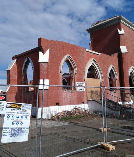 Demolition of Wesley Broadway Church - 11
