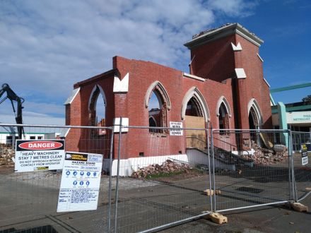 Demolition of Wesley Broadway Church - 11