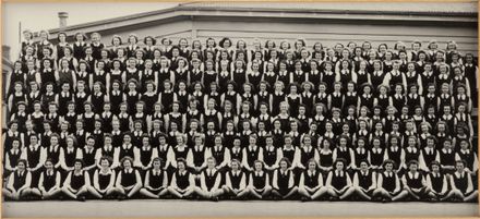 Palmerston North Technical School Female Pupils, 1945
