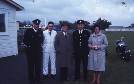Palmerston North Motorcycle Training School - 1000th enrolment October 1965 - Mrs Cawdell