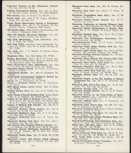 Visitors Guide Palmerston North: April-June 1966 - 9