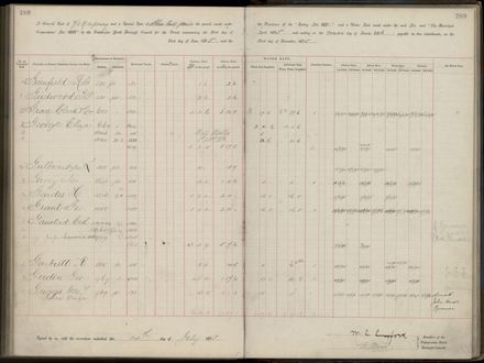 Palmerston North Rate Book, 1893 - 1896, 294