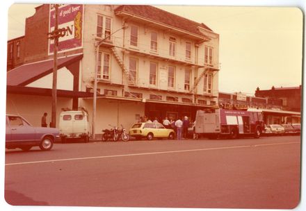 Fire Engine at the Carlton Hotel