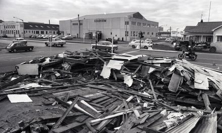 Demolished Shop in Fitzherbert Avenue