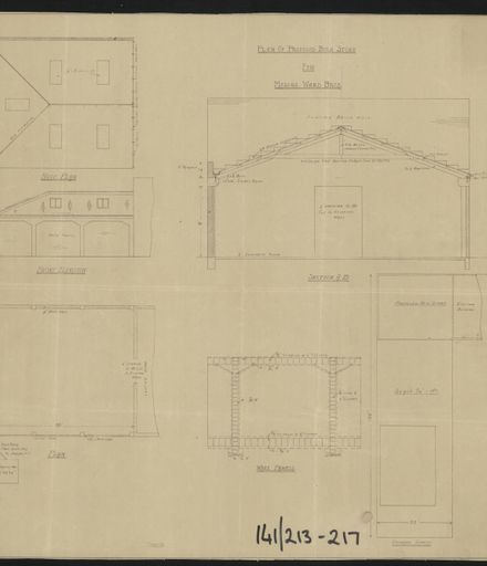 Architectural Plans for Ward Bros site, corner of Cuba Street & Lombard Street 6