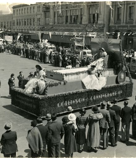 Collinson & Cunninghame Ltd Department Store Float, Palmerston North 60th Jubilee