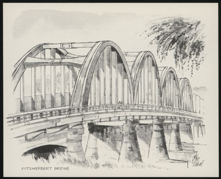Palmerston North: A Portfolio of Six Sketches 4