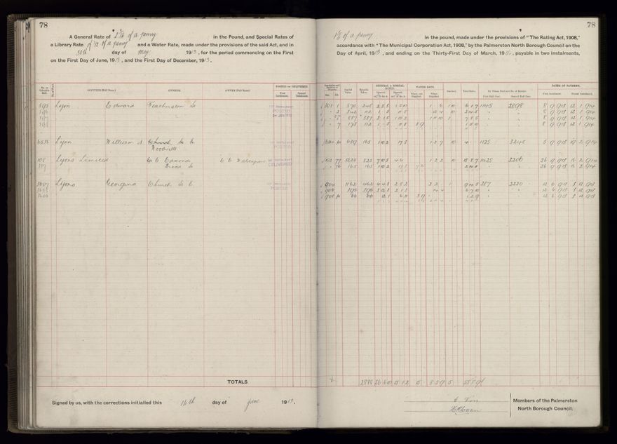 Rate book, 1913-1914 - 2021Pa_PNCC2-23-2-V21_034002-0081