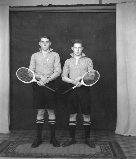 Palmerston North Boys High School Tennis Duo