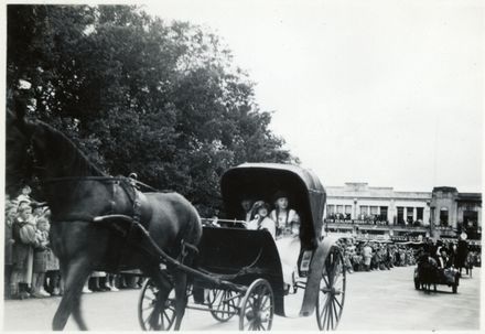 Cart Load of Costumed People - 1952 Jubilee Celebrations