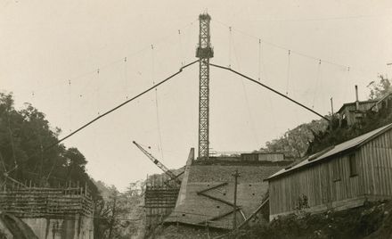 Construction of the Mangahao Electric Power Scheme