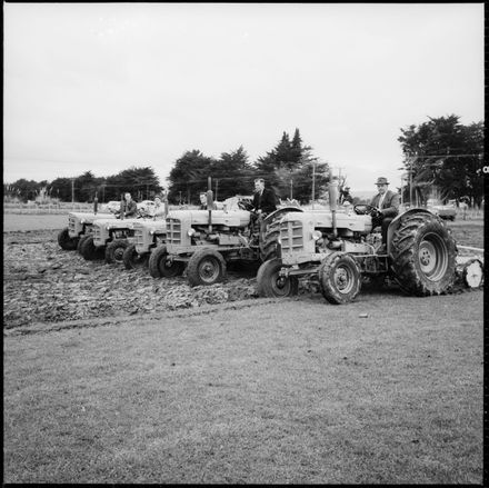 "Ploughing Demonstration at Longburn"