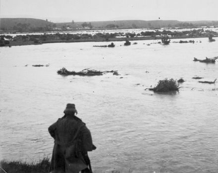 Manawatu River in flood