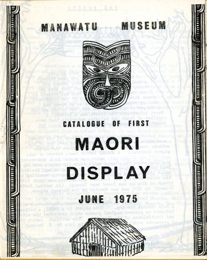 "Catalogue of the First Maori Display, June 1975" - Resource cover image