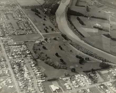 Aerial view of Awapuni area