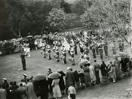 Unveiling of War Memorial, Memorial Park