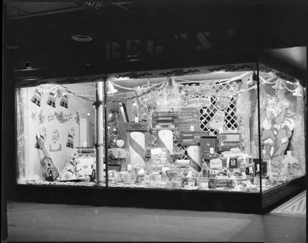Beggs' Shop Christmas Window