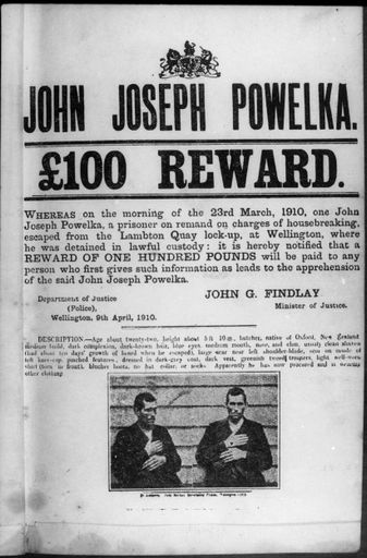 Joseph Powelka: Reward Poster