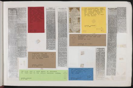 PN Amateur Swimming Club archive book