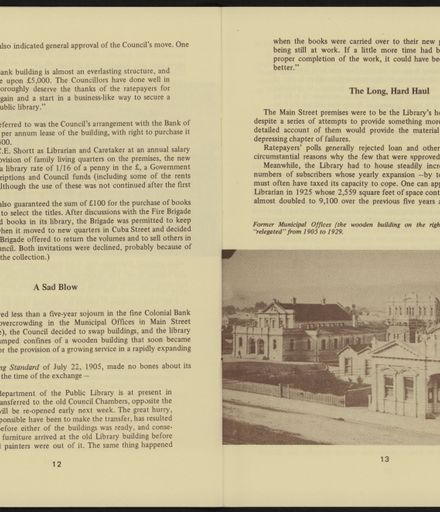 History of Palmerston North City Library, 1879-1979 8