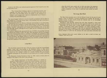 History of Palmerston North City Library, 1879-1979 8