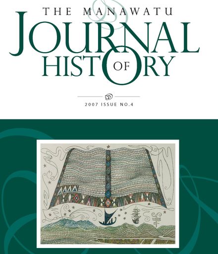The Manawatu Journal of History: Issue 4
