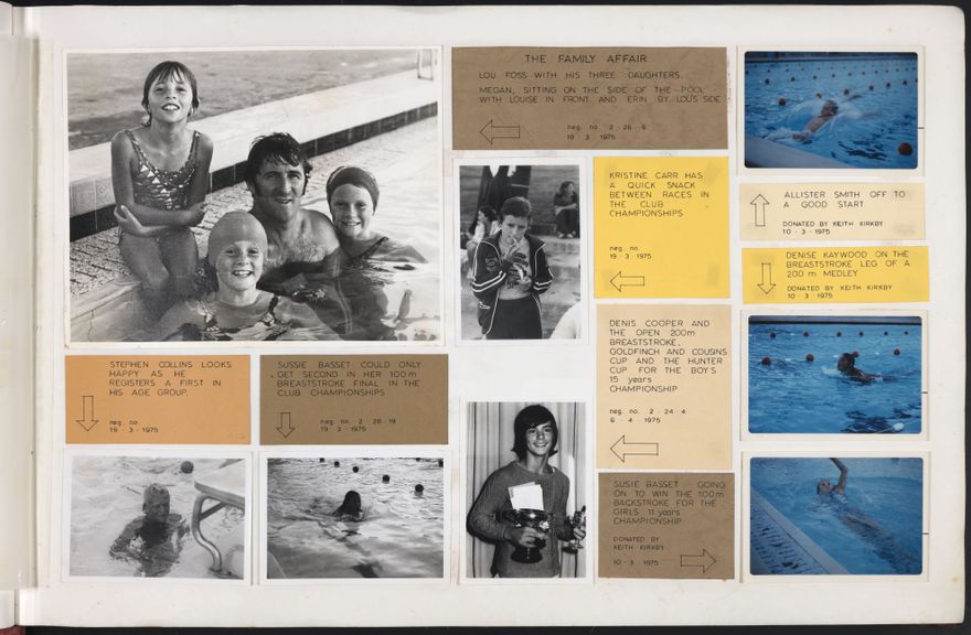 PN Amateur Swimming Club archive book