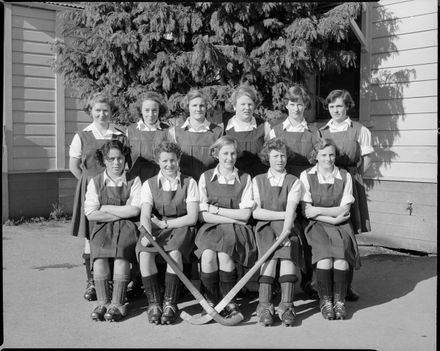 Hockey Team, Palmerston North Technical High School