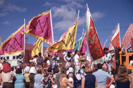 Manawatu Chinese Association Float in Palmerston North Centenary Parade