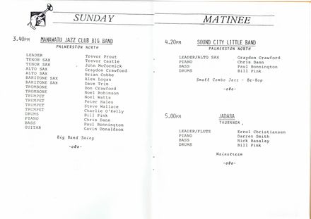 Jazz Festival Programme 1988 4