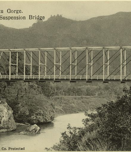 Ballance Suspension Bridge, near Manawatu Gorge
