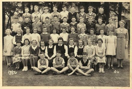 Terrace End School - Standard 4, 1954