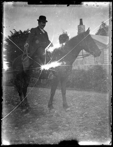 Unidentified Man on Horseback Unidentified Man on Horseback