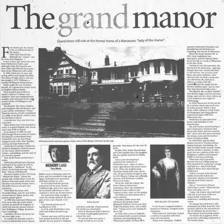 Memory Lane - "The grand manor"
