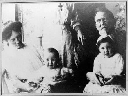 Charlotte and Richard Baker with children