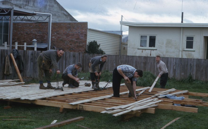 Palmerston North Motorcycle Training School - Building floor at 3.30pm