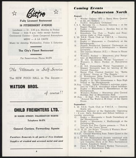 PRO Visitors Guide: August 1970 - 4
