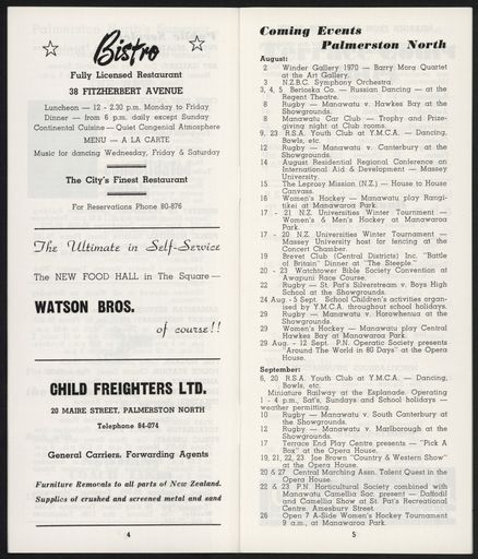 PRO Visitors Guide: August 1970 - 4