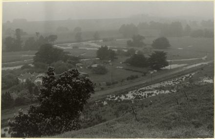 Flooding in Turitea Valley