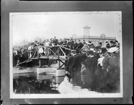 "Landmark Removed" - Bridge in Square
