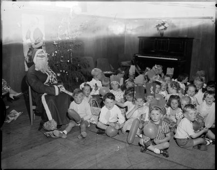 "Father Christmas at [West End] Kindergarten" - Resource cover image