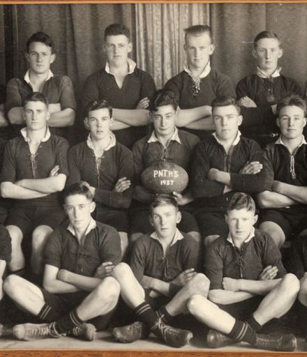 Palmerston North Technical School First XV Rugby, 1937