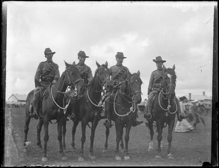 Unidentified Soldiers on Horseback Unidentified Soldiers on Horseback
