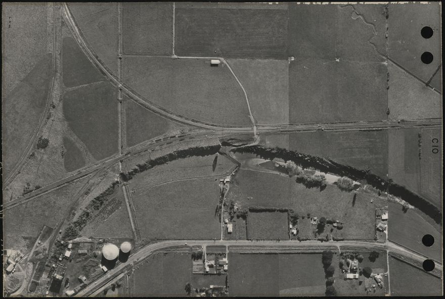 Aerial map, 1966 - C10