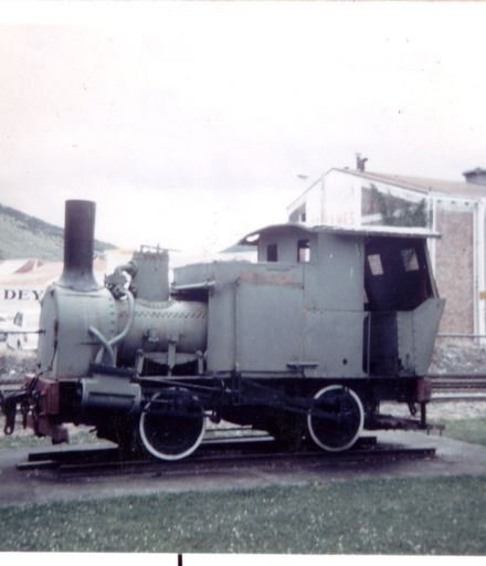 Early Foxton to Palmerston North locomotive on display in Greymouth