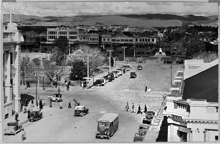 A View of the Square from Rangitikei Street