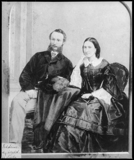 Sir Fredrick Aloyisius Weld and his Wife