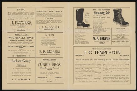 'Try Ashhurst First' newspaper 2