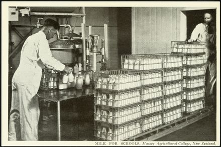 Crating Milk for Schools, Massey Agricultural College - Resource cover image